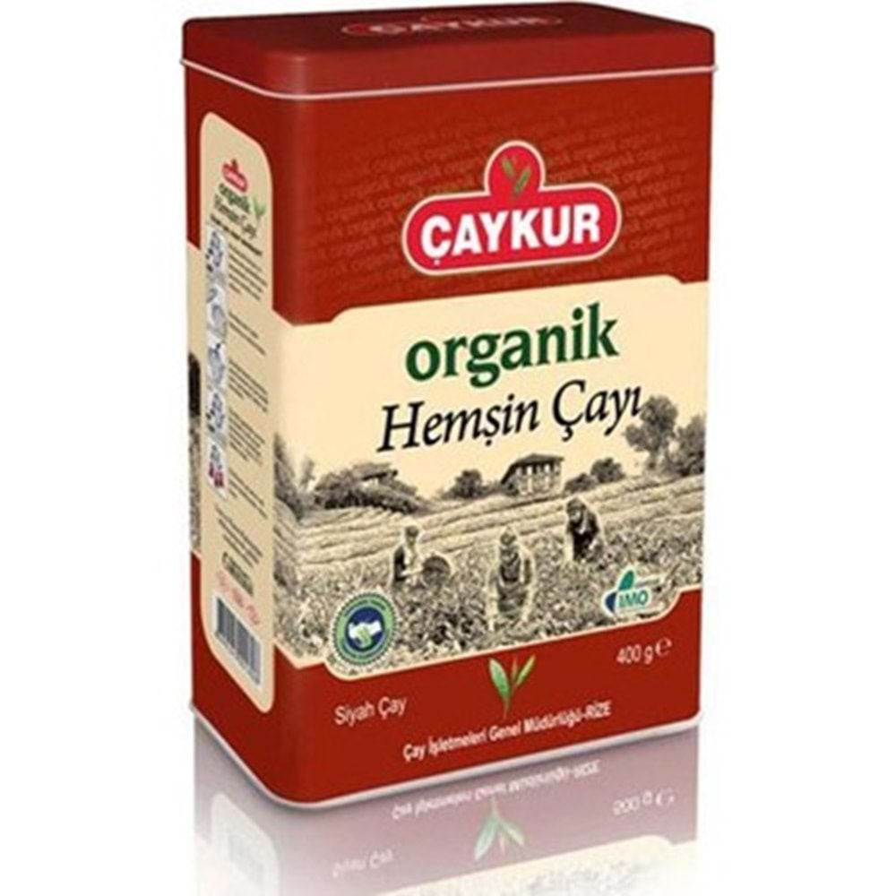 Çaykur Organik Hemşin Çayı 400 Gr Teneke