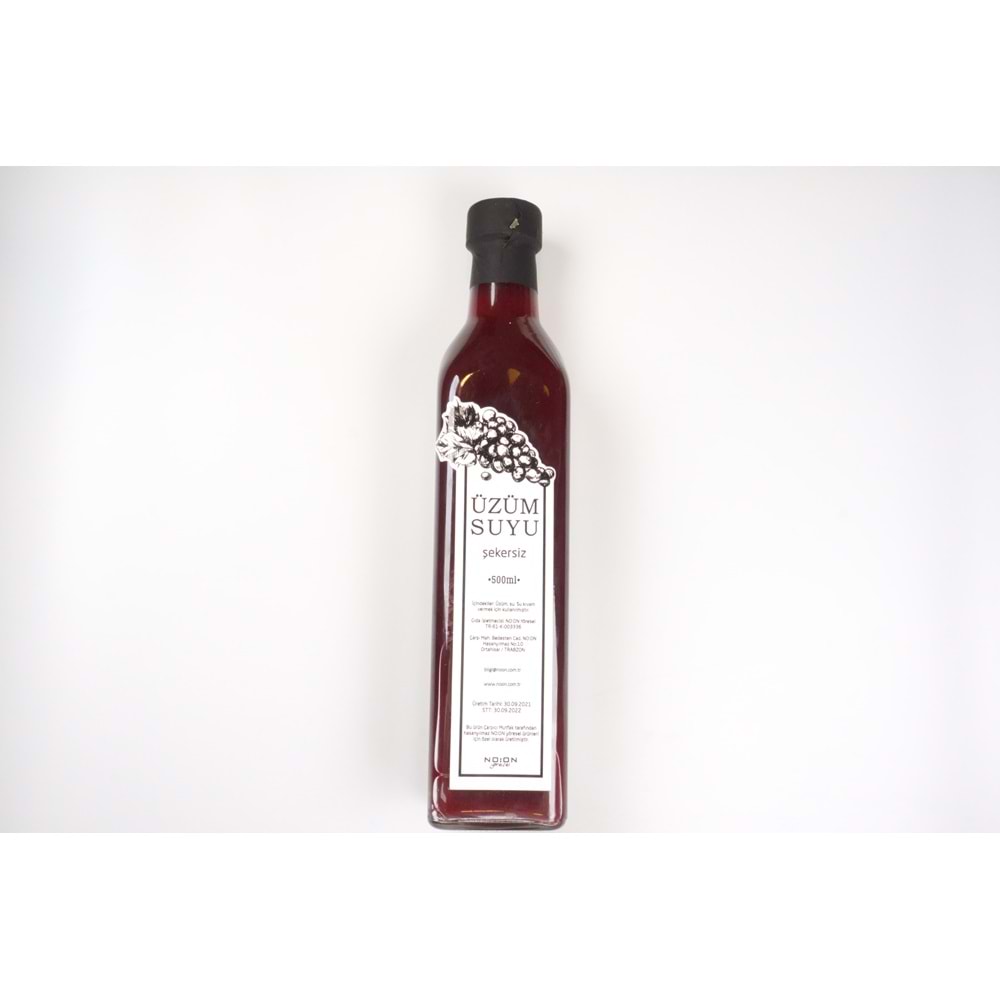 Şekersiz Kokulu İsabella Üzüm Suyu 500 ml