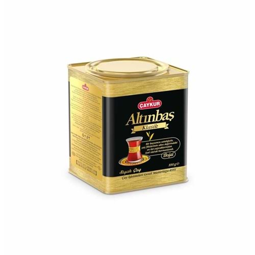Altınbaş Teneke Kutu Siyah Çay 100 gr