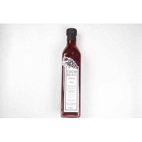 Şekersiz Kokulu İsabella Üzüm Suyu 500 ml