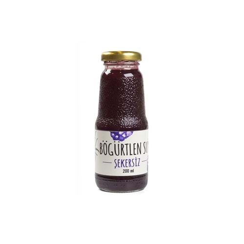 Şekersiz Böğürtlen Suyu 200 ml